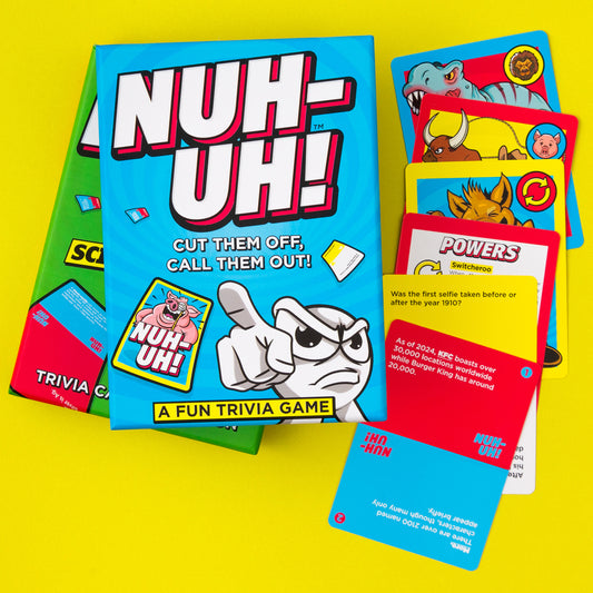 Nuh-Uh! Trivia Card Game + Expansion Pack