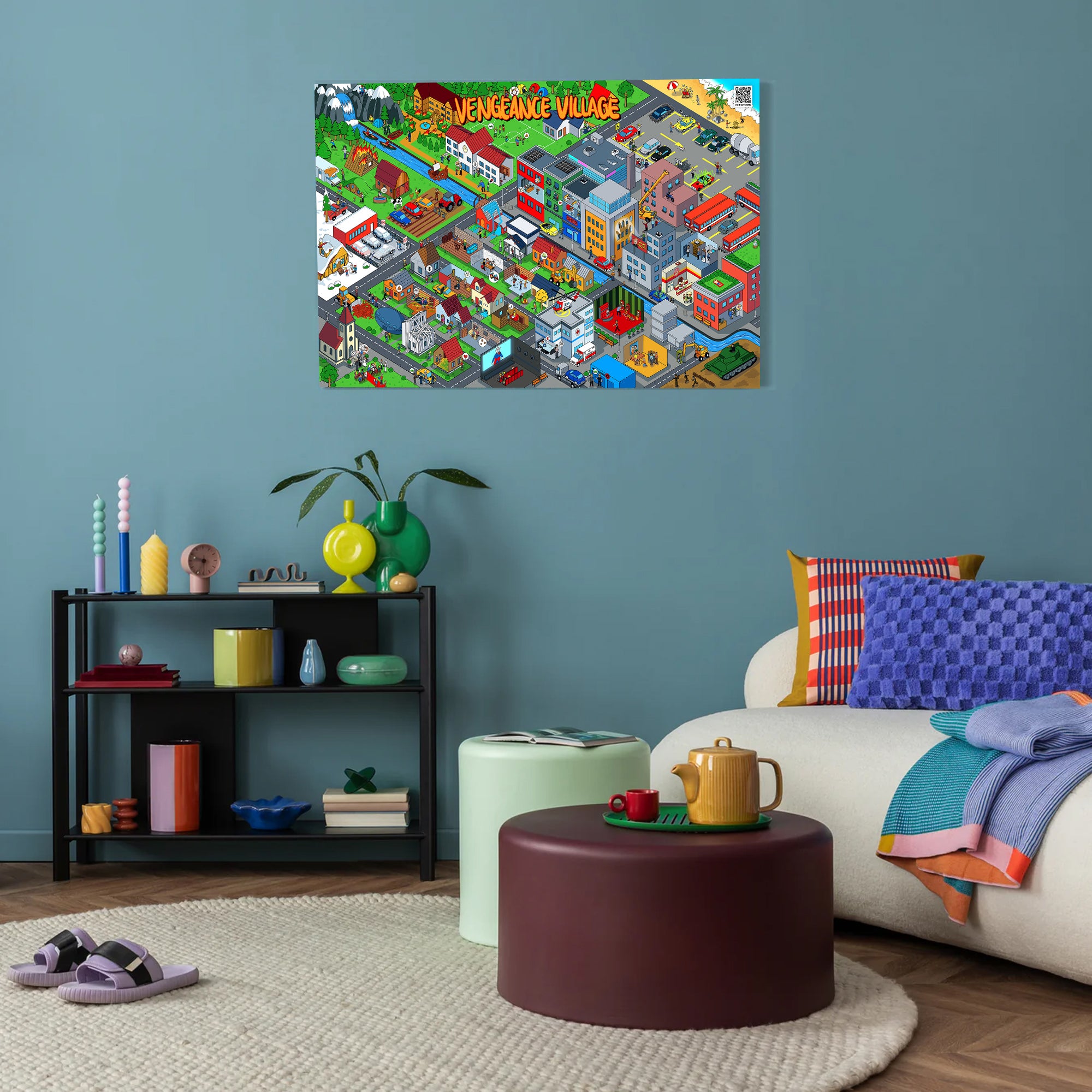 Vengeance Village Poster – Be Amazed
