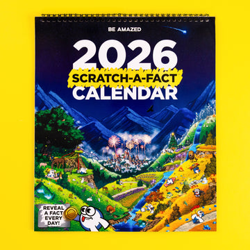 Scratch-A-Fact Calendar 2026