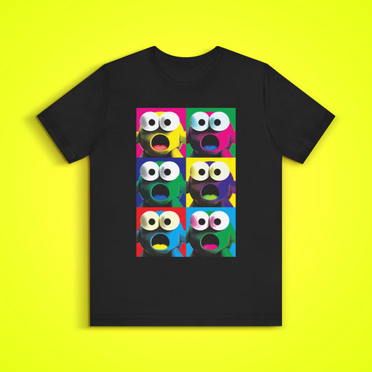 Bartholomew Eggbert Amazed Pop Art T-Shirt