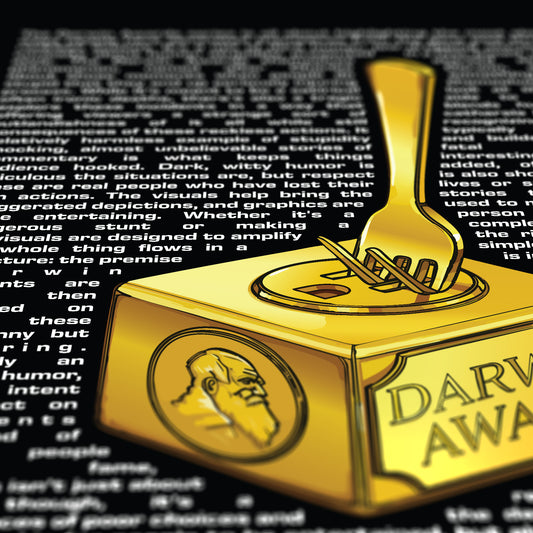 Darwin Award Trophy Poster